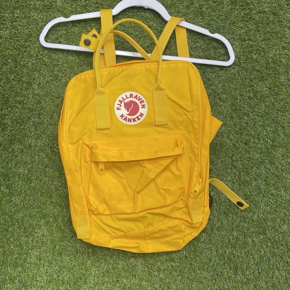 Fjallraven Kanken Backpack Style 23510 Ochre Mustard Yellow Casual School